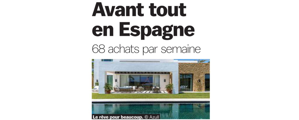 SUDPRESSE – AVANT TOUT EN ESPAGNE – TOUT DANS LA PRESSE FRANÇAISE 2 20211114 Sud Presse p 5 blog_Azull