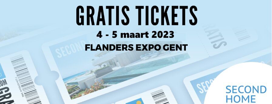 Second Home Gent Gratis tickets 2023 4-5 maart