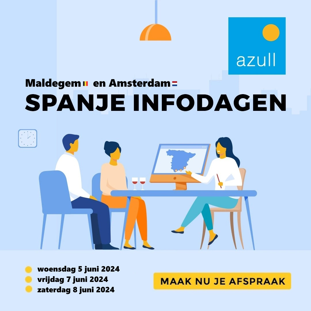 Spanje infodagen Maldegem en Amsterdam - juni 2024