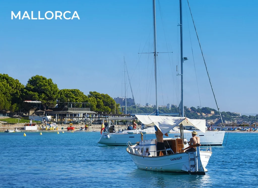 Huizen aan de kust in Mallorca