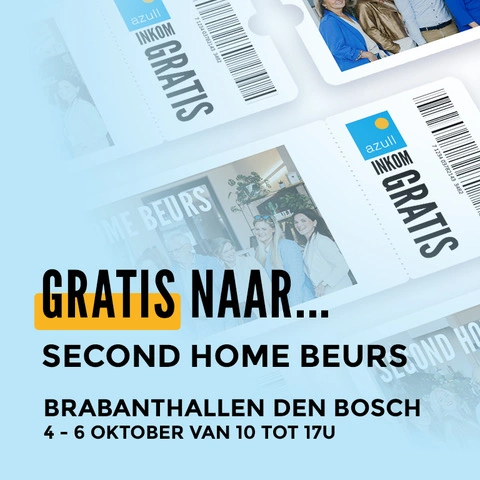 Gratis tickets - 4-6 oktober 2024 - Second Home beurs Den Bosch