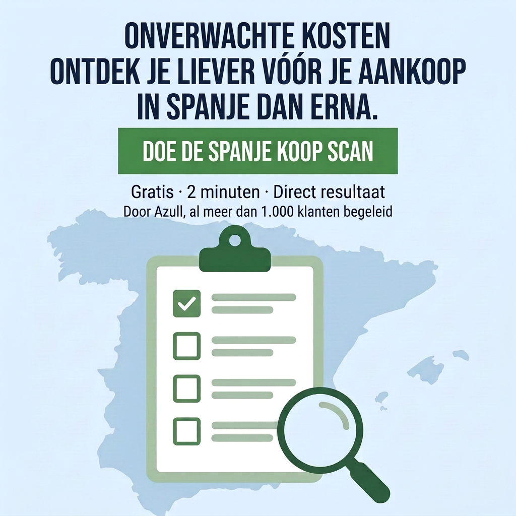 Koopcheck - Voor je koopt in Spanje: check wat je nog niet weet